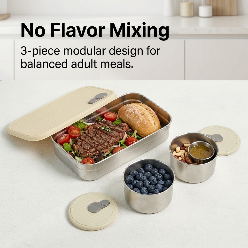 Microwave Safe 304 Stainless S - Meal Prep Bowl recension och pris